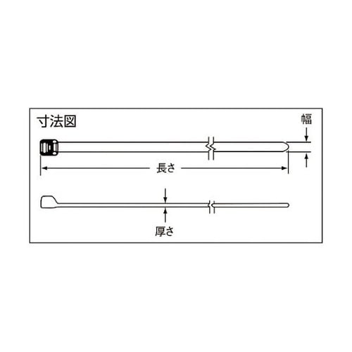 PLT1.5MC71 PEEK結束バンド