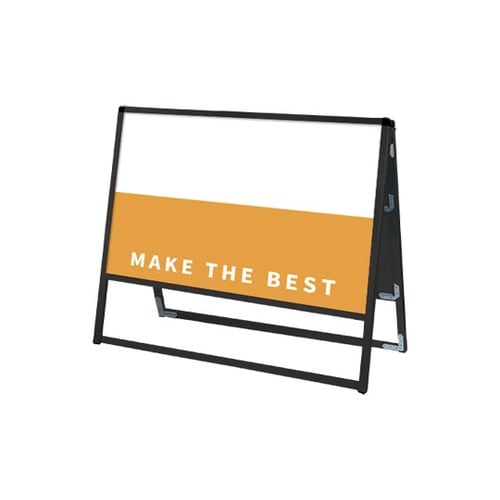 ブラックバリウススタンド看板 アルミ複合