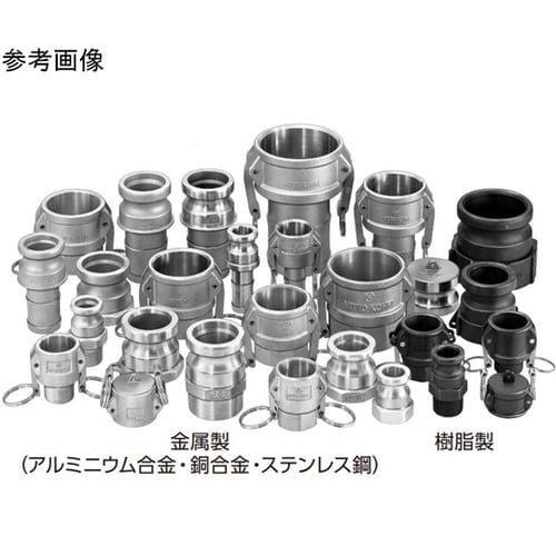 レバーロックカプラ(プラグ)銅合金 R4