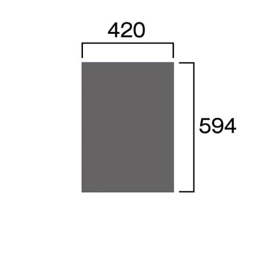 VASK用ブラックボード3mm厚 A2