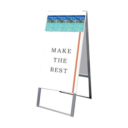 パンフレットケーススタンド看板 Dタイプ