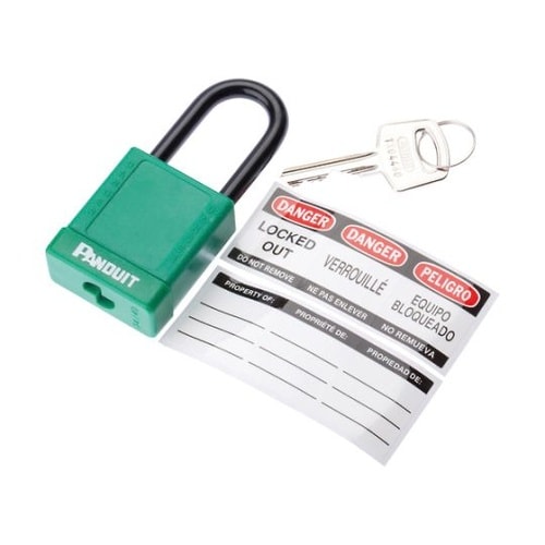 PSL8GR 非電導性パドロック緑