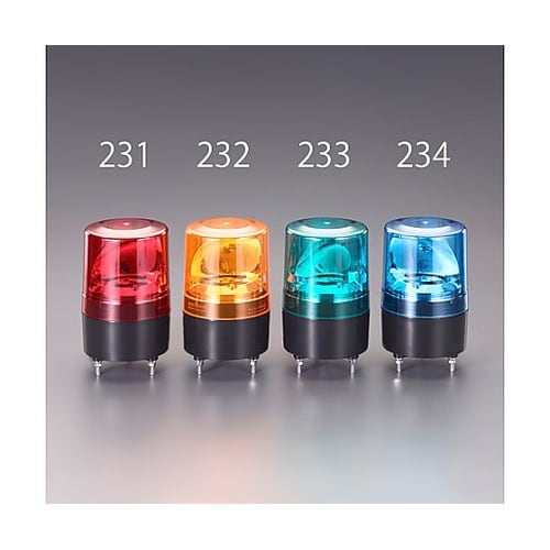 DC12ー48V LED回転灯(黄) E