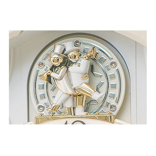 電波からくり時計 465×384×101