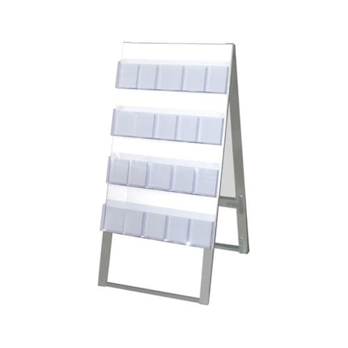 ケーススタンド看板 600幅4段両面ハイ