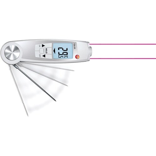 折りたたみ式赤外放射温度計・中心温度計