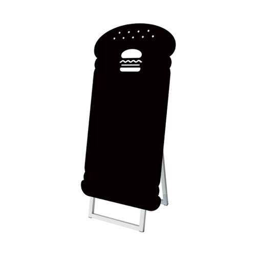ポップルスタンド看板シルエット 45×9