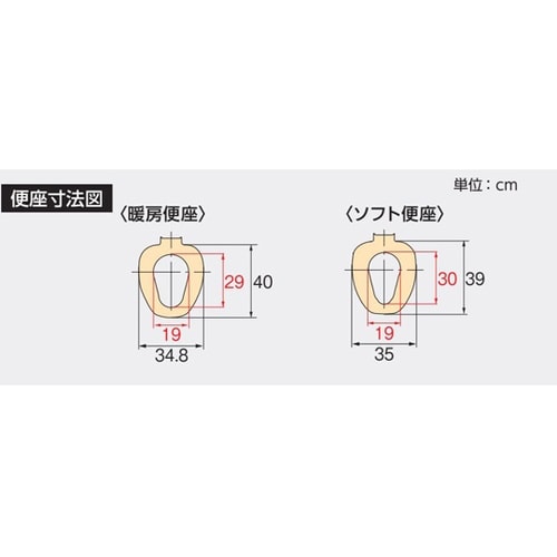 サニタリエースSD 据置式 暖房便座 ア