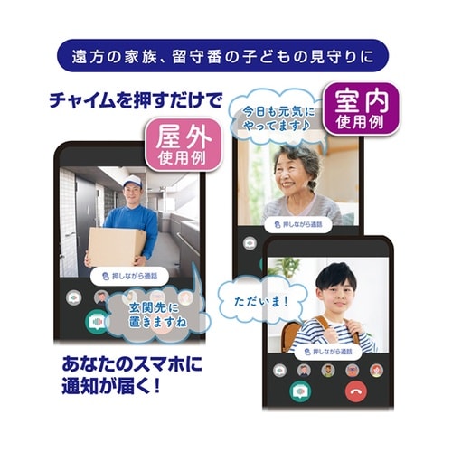 呼び出しホン カメラ付き KJ−197