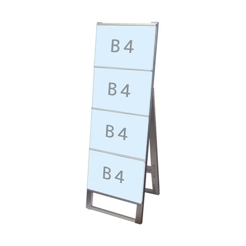 カードケーススタンド看板 B4横4片面