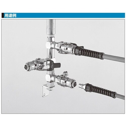 パージラインカプラ 3分岐配管用 真ちゅ