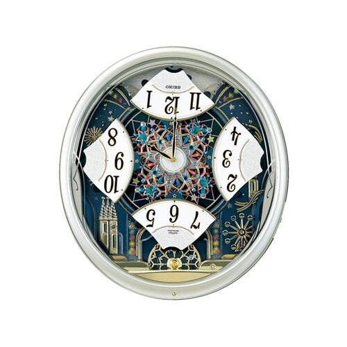 電波からくり時計 468×424×109