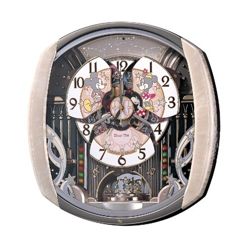 ディズニー 電波からくり時計 480×4