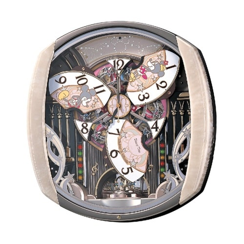 ディズニー 電波からくり時計 480×4