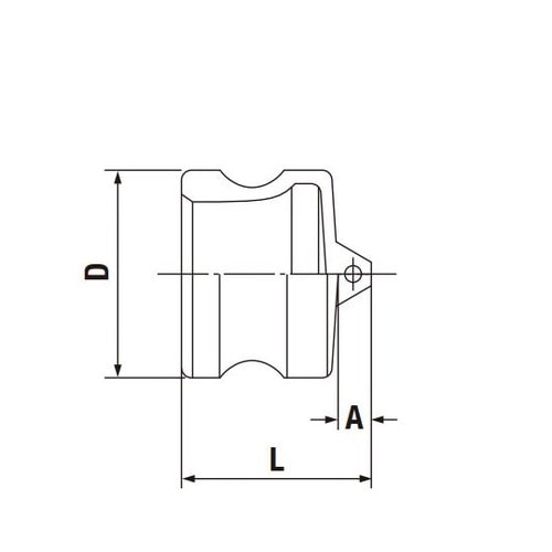 レバーロックカプラ(ソケット用キャッブ)