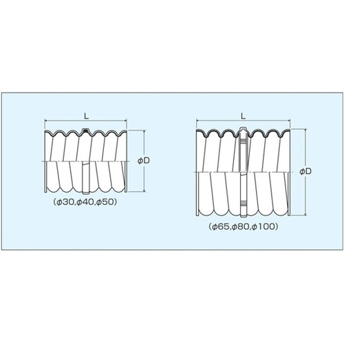難燃直線接続材料NP型φ50 N−JNP