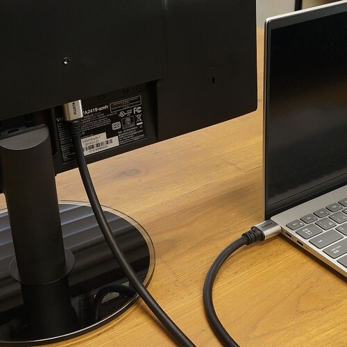 HDMIケーブル 4m シルバー 4K/