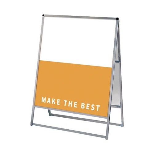 バリウススタンド看板 アルミ複合板 90