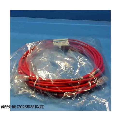 カテゴリ6A細径パッチコード 10m 赤