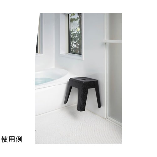 風呂椅子 ユニード 高さ33cm ブラッ