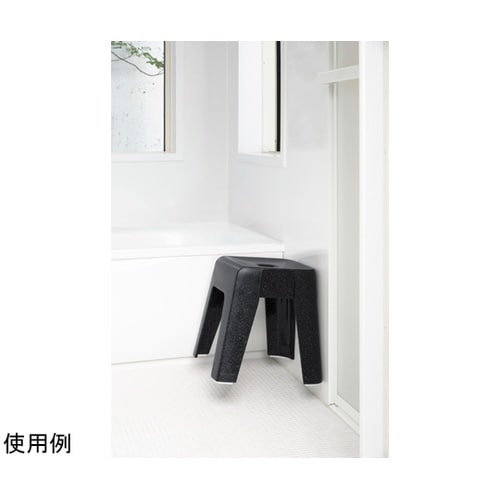 風呂椅子 ユニード 高さ33cm ブラッ
