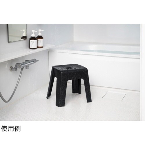 風呂椅子 ユニード 高さ33cm ブラッ