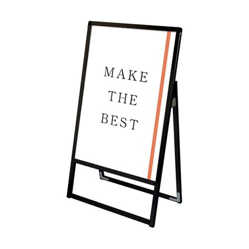 ブラックバリウススタンド看板 B2片面