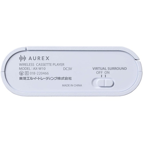 AUREX ワイヤレスカセットプレーヤー