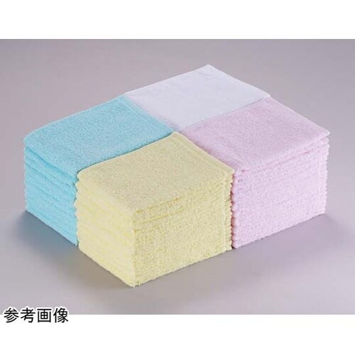 少し厚手のおしぼりタオル ピンク 10枚