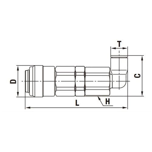 スーパーカプラ(ソケット)鋼鉄(クロムめ
