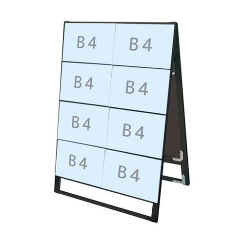 ブラックカードケーススタンド看板 B4横