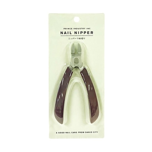 ニッパー爪切り ネイルニッパ− パ−プル