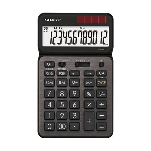カラー・デザイン電卓 EL−VN83−B