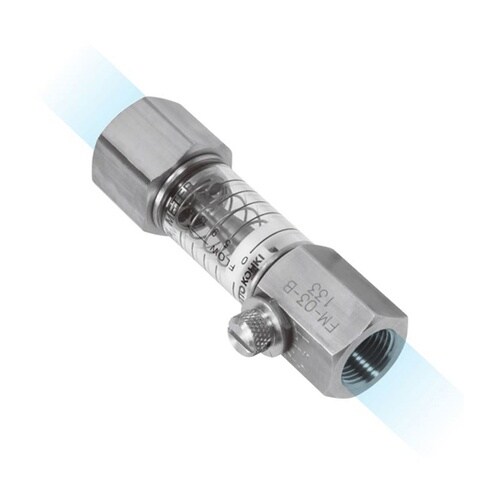 フローメーター(水用)真ちゅう NBR