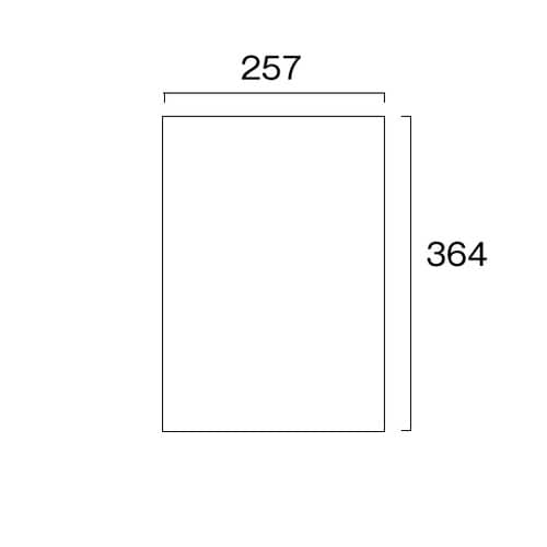 VASK用ホワイトボード3mm厚 B4