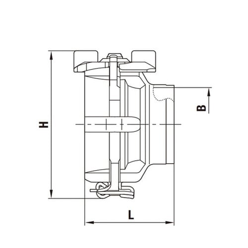 サニタリーカプラ(ソケット)2.0S 溶