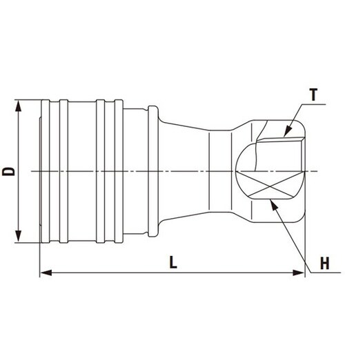 SPカプラ Type A(ソケット)ステ