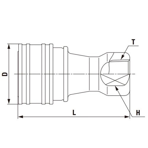 SP−Vカプラ(ソケット)ステンレス鋼