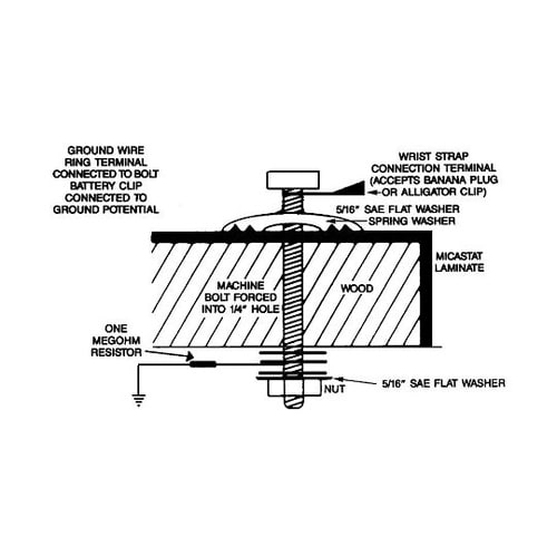 14240 MICASTAT用接地金具