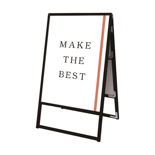 ブラックバリウススタンド看板 A0両面