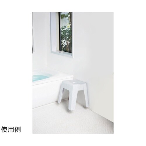 風呂椅子 ユニード 高さ33cm ホワイ