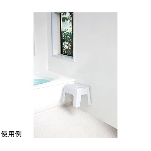 風呂椅子 ユニード 高さ23cm ホワイ