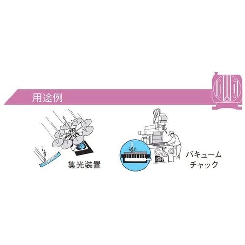 リニア真空ポンプ 到達真空度−80kPa