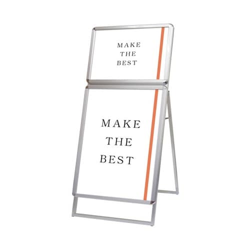 ポスターグリップスタンド看板コンビ(屋外