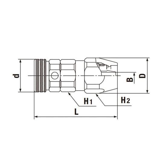 ミニカプラスーパー(ソケット)真ちゅう(