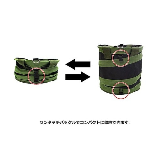 スプリングバッグ ラウンド型 40cm