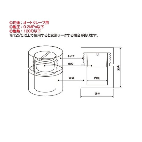フッ素樹脂(PTFE)分解容器 250m