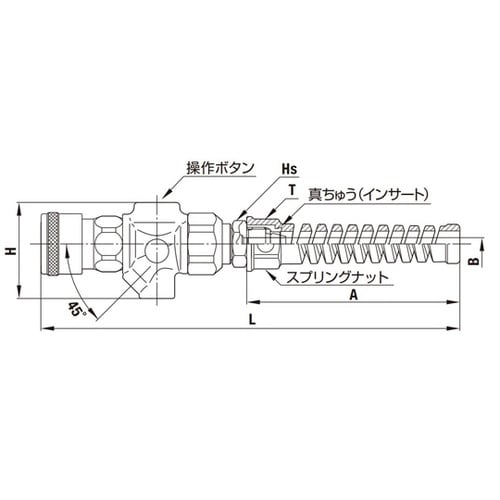 ダスタカプラ DCS−85PNG 鋼鉄(