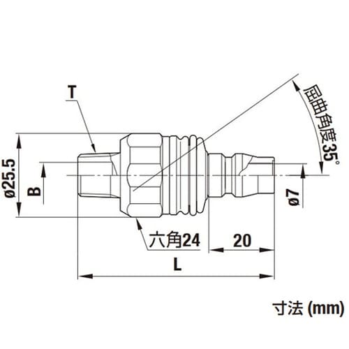 ツイストプラグ(プラグ)鋼鉄(クロムめっ