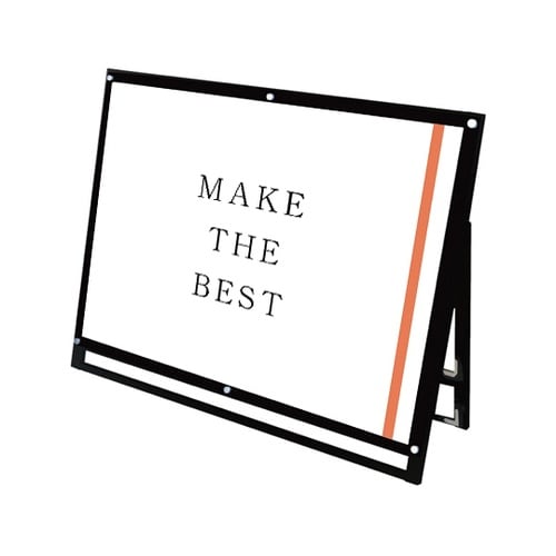 ブラックポスター用スタンド看板 A0横ロ